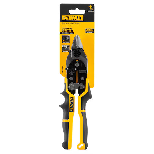 Dewalt DWHT14694-0 Luftfahrt-Schere mit abgerundeten Spitzen und geradem Schnitt
