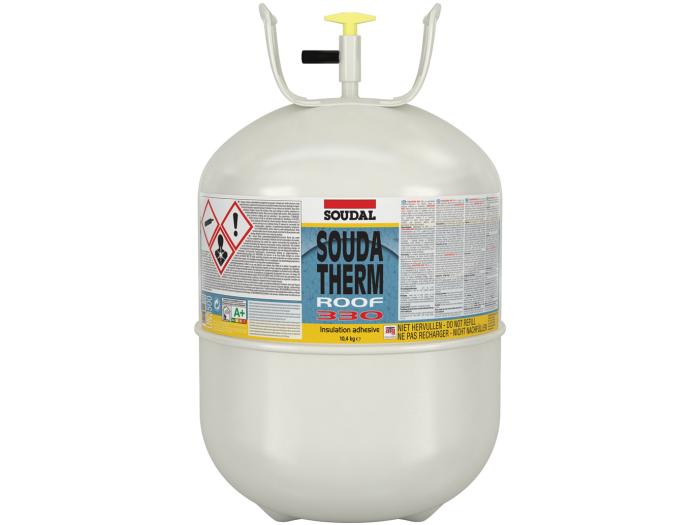 Klebender PU-Schaum Soudatherm Roof 330 10,4kg Soudal
