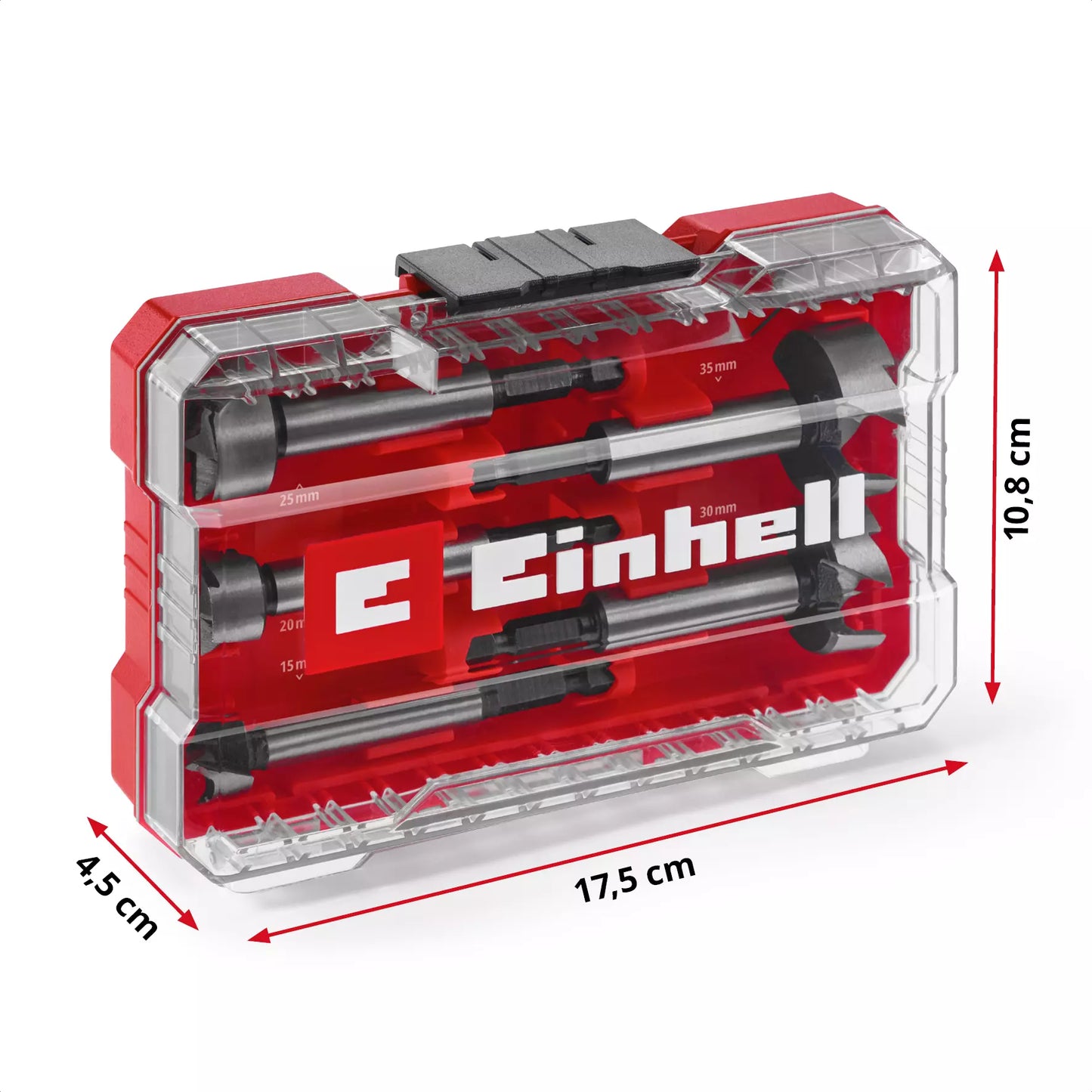 Satz mit 5 Einhell Scharnierbits 49706003