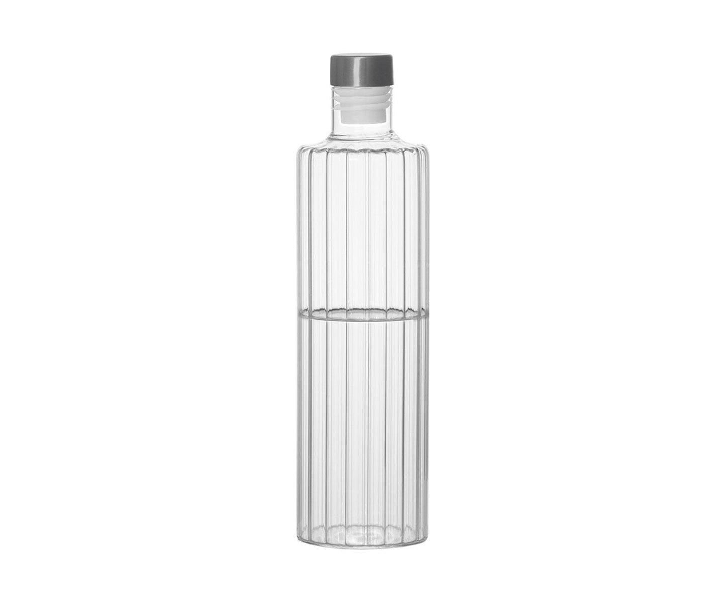 Glasflasche mit Edelstahlverschluss 1 l Andrea House