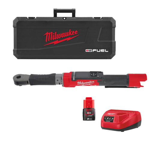 Drehmomentschlüssel M12 Fuel One-Key 1/2" mit Akku + Ladegerät + Koffer Milwaukee M12 ONEFTR12-201C