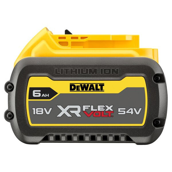 Kit 2 XR Flexvolt 54V/18V 6,0Ah Schienenbatterien und doppeltes XR Flexvolt DCB132T2 Dewalt Ladegerät