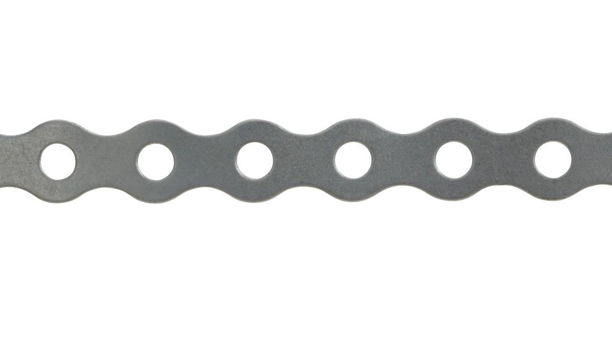 Perforiertes Stahlband 12 mm x 10 m, Desa