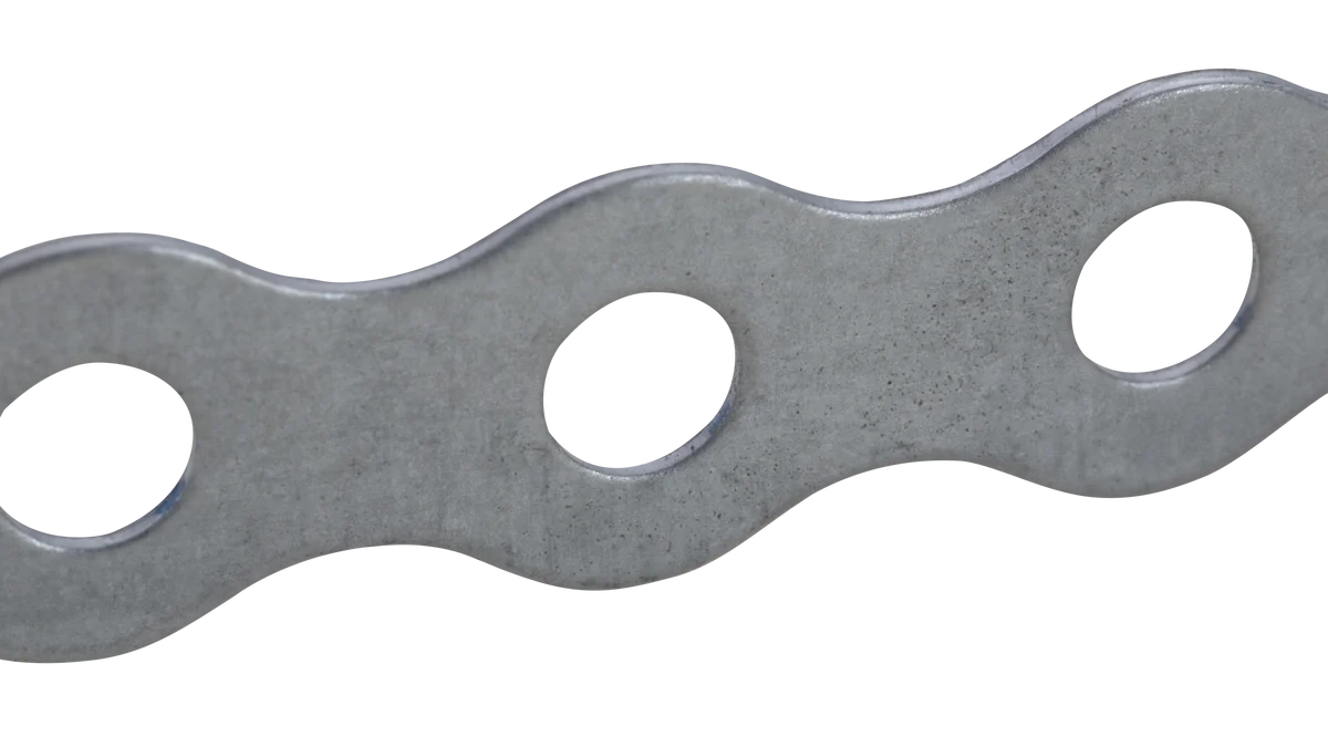 Perforiertes Stahlband 12 mm x 10 m, Desa