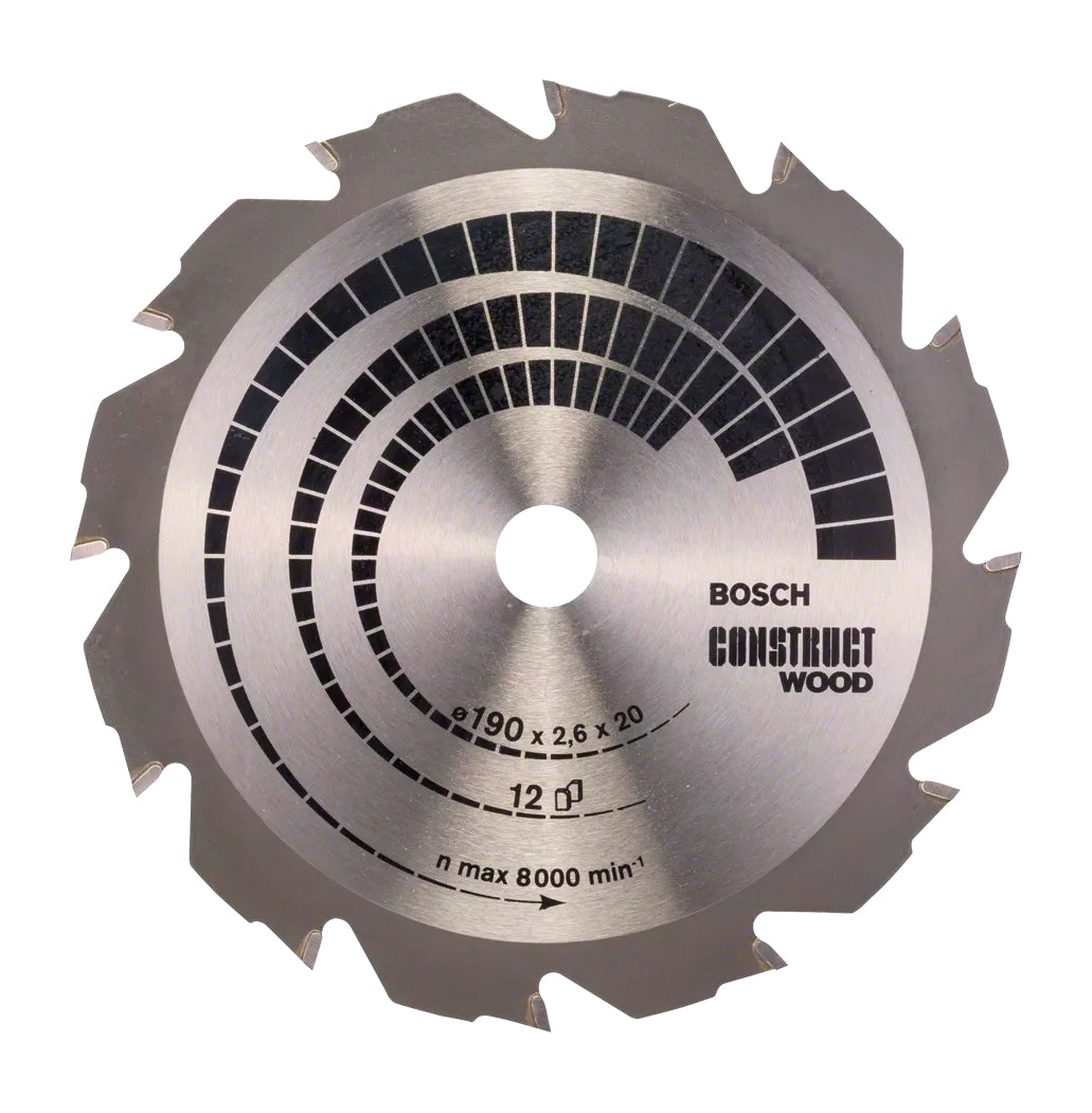 Construct Wood 160 mm Bosch-Kreissägeblatt