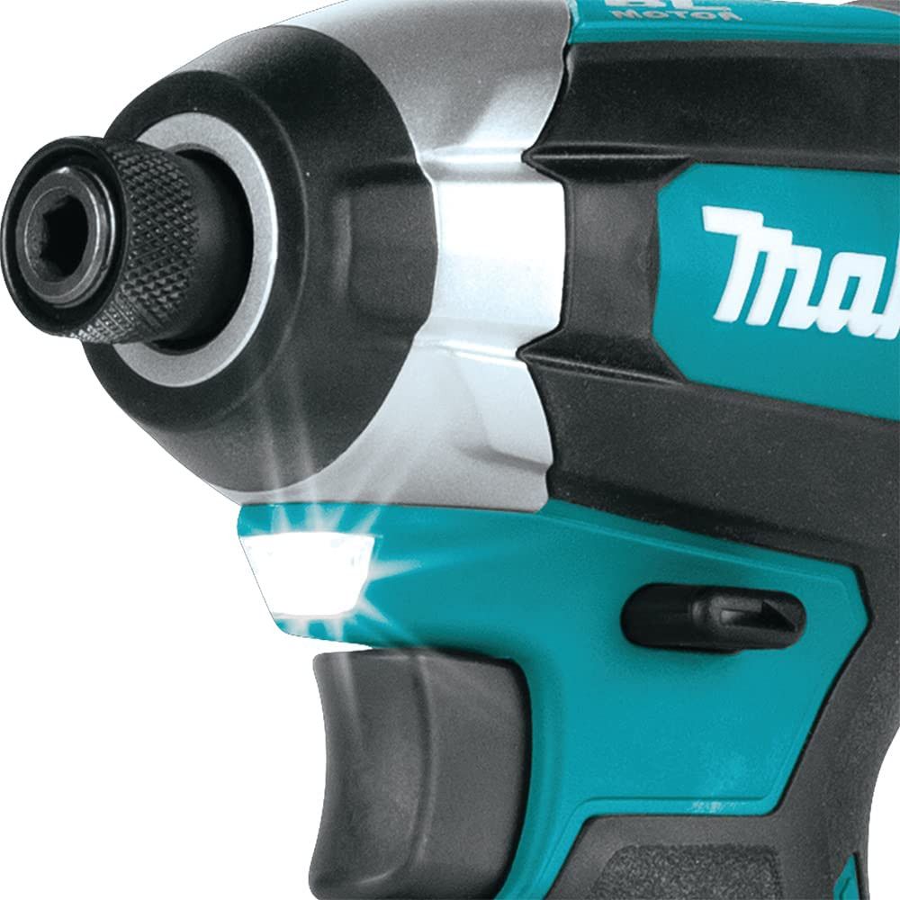 Makita-Kit 4 Werkzeuge + 2bat 5Ah + Ladegerät DC18RC + Tasche LXT600 DLX4152BL2