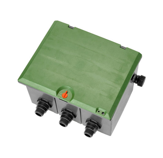 Unterflur-Ventilbox für drei Gardena Bewässerungsventile 1255-20