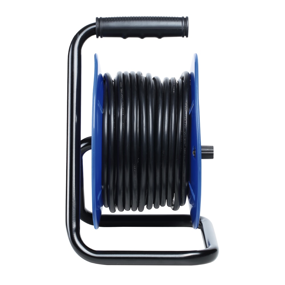 Enrollacables con protector térmico 3x1,5mm 25m 4 tomas EDM