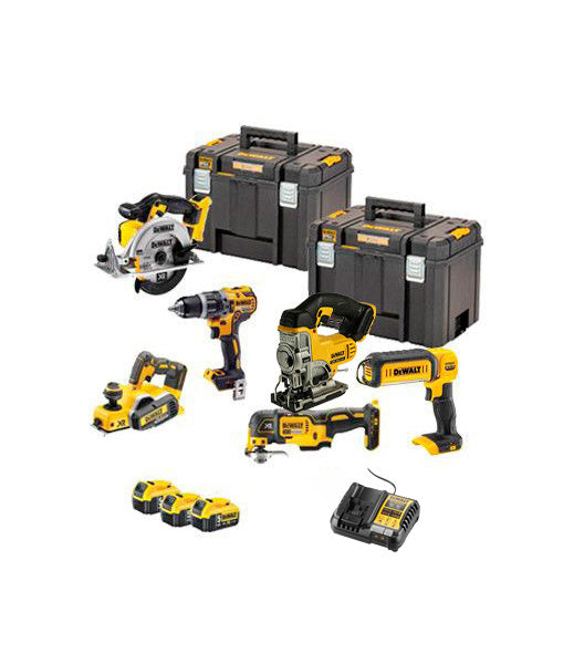 Power Kit 6 Dewalt Akku-Werkzeuge 18V DCK665P3T
