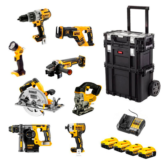 Power Kit 8 Dewalt DCK854P4T Akku-Werkzeuge