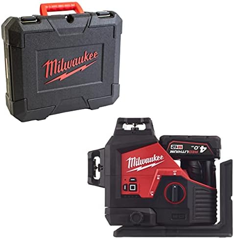 3-Linien-Lasernivellier grün M12 Akku + Ladegerät + Tragetasche Milwaukee M123PL-401C