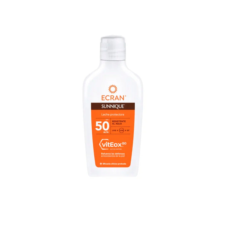 Leichte Sonnenschutzmilch LSF 50 200 ml SUNNIQUE ECRAN