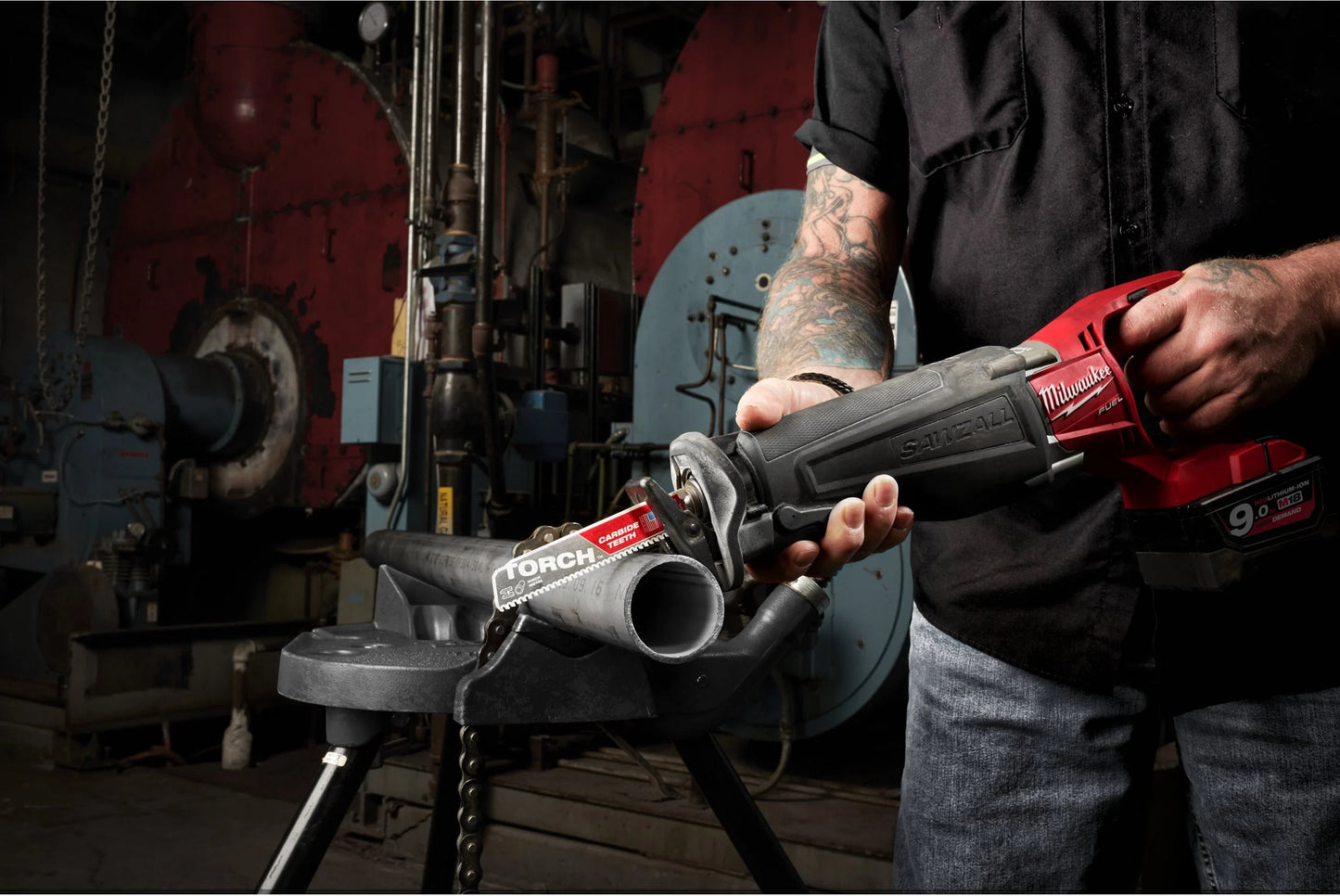 Milwaukee Säbelsägeblätter Sierra Metal Heavy Duty TCT Torch Carbide 300x10 mm