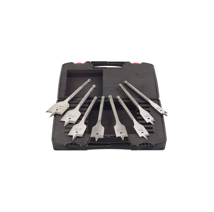 Milwaukee FB-Set mit 8 Flachfräsbohrern, 160 mm