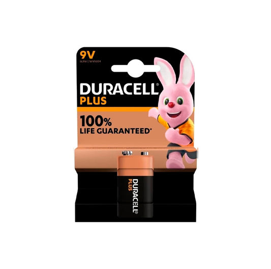 Duracell Plus Power 9-V-Alkalibatterie