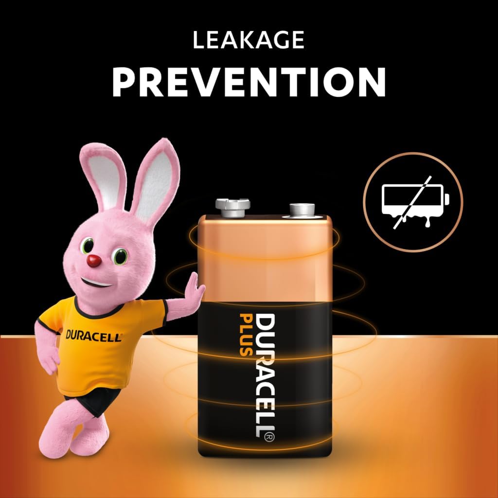 Duracell Plus Power 9-V-Alkalibatterie