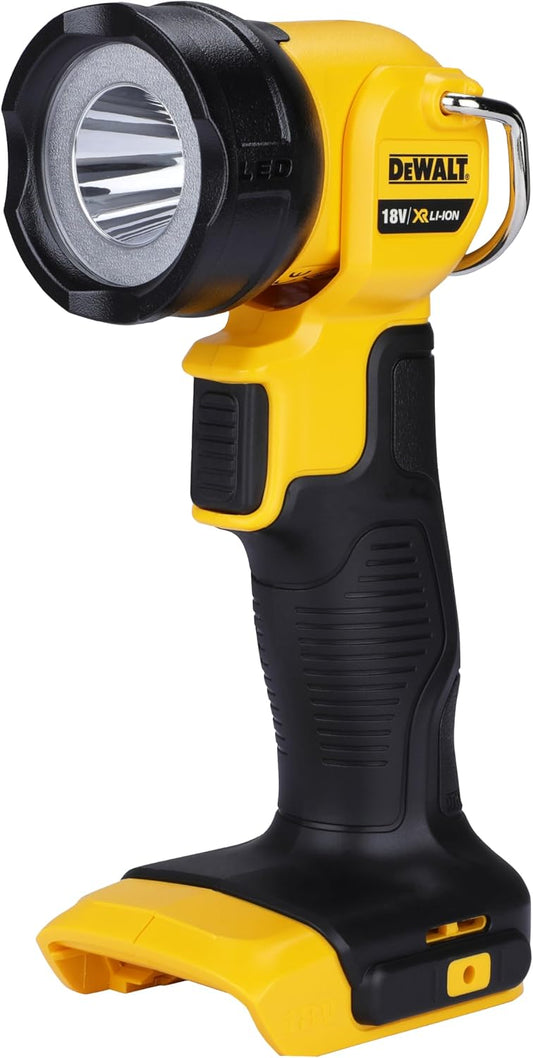 Dewalt DCL040 XR 18V LED-Taschenlampe mit drehbarem Kopf