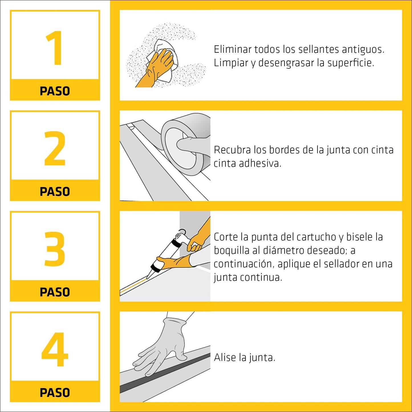 Cartucho de selante de silicone neutro sanitário 300ml SikaSeal-175
