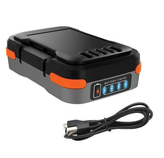 Akku + usb 12V Ladekabel Black+Decker BDCB12B