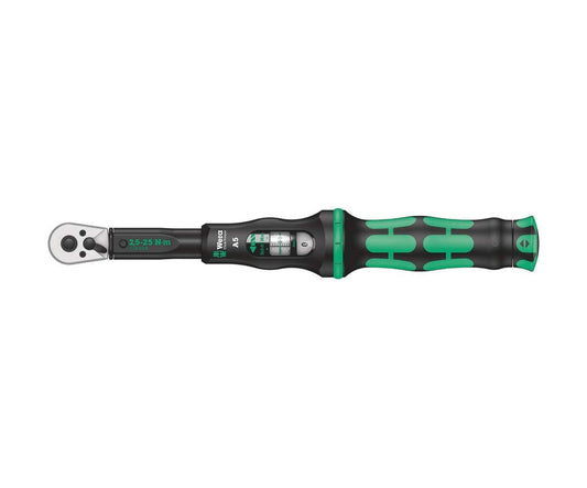 Drehmomentschlüssel mit Umschaltknarre 2,5-25Nm Wera Click-Torque A 5 ref.075604