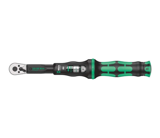 Drehmomentschlüssel mit Umschaltknarre 2,5-25Nm Wera Click-Torque A 6 ref.075605