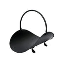 Metall-Holzkorb in Schwarz, 48x35x38cm, EDM