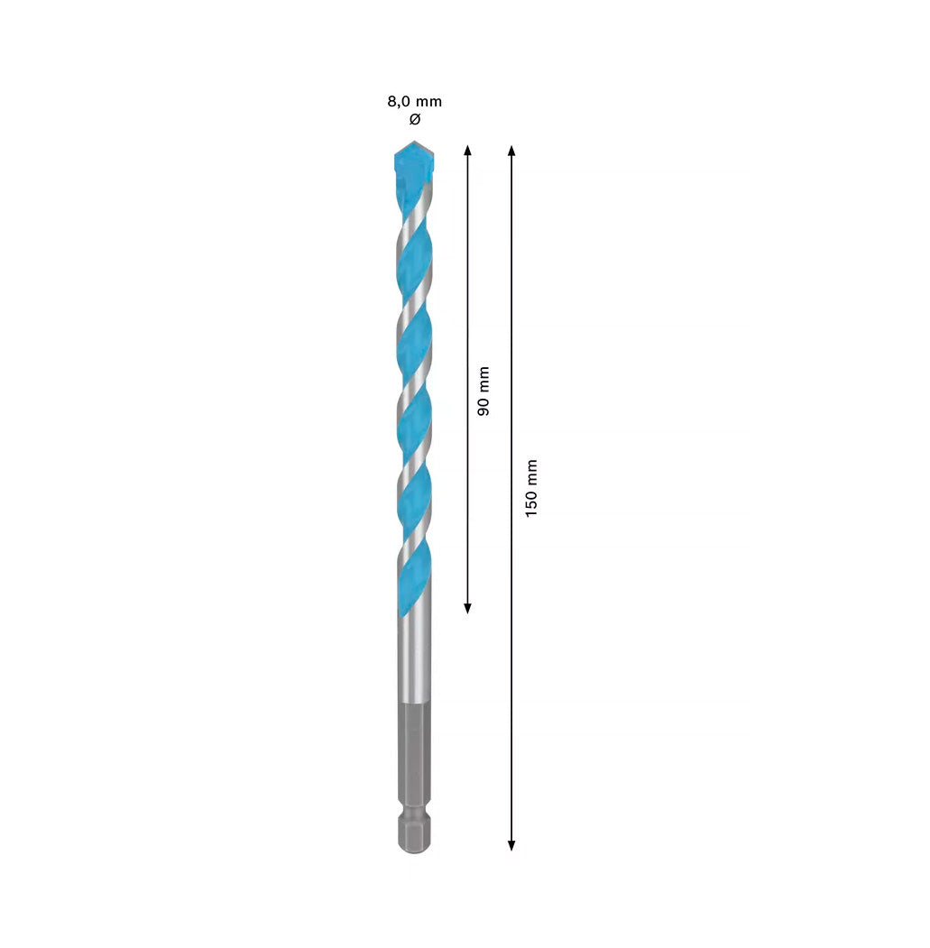 Broca EXPERT HEX-9 MultiConstruction Bosch