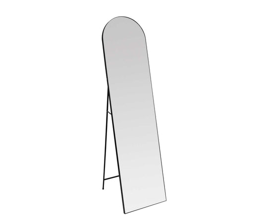 Standspiegel Aluminium Schwarz 40x160cm Andrea House