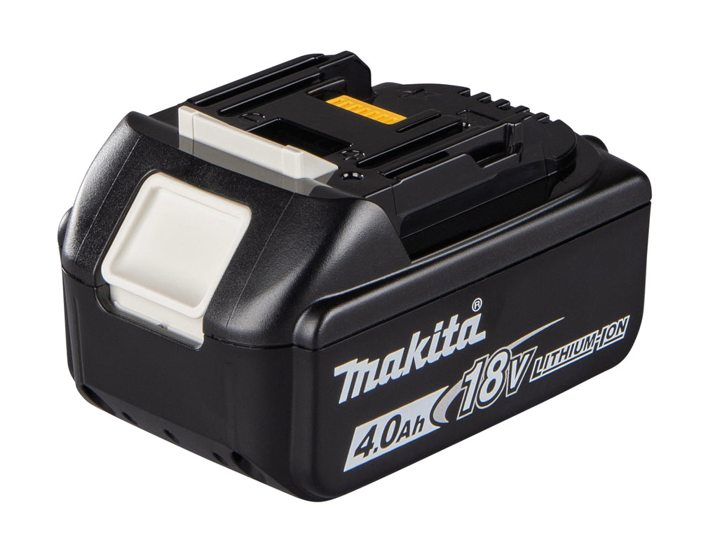 18V 125mm Minischleifer mit 2 4Ah Akkus und Makita DGA504RMJ Koffer