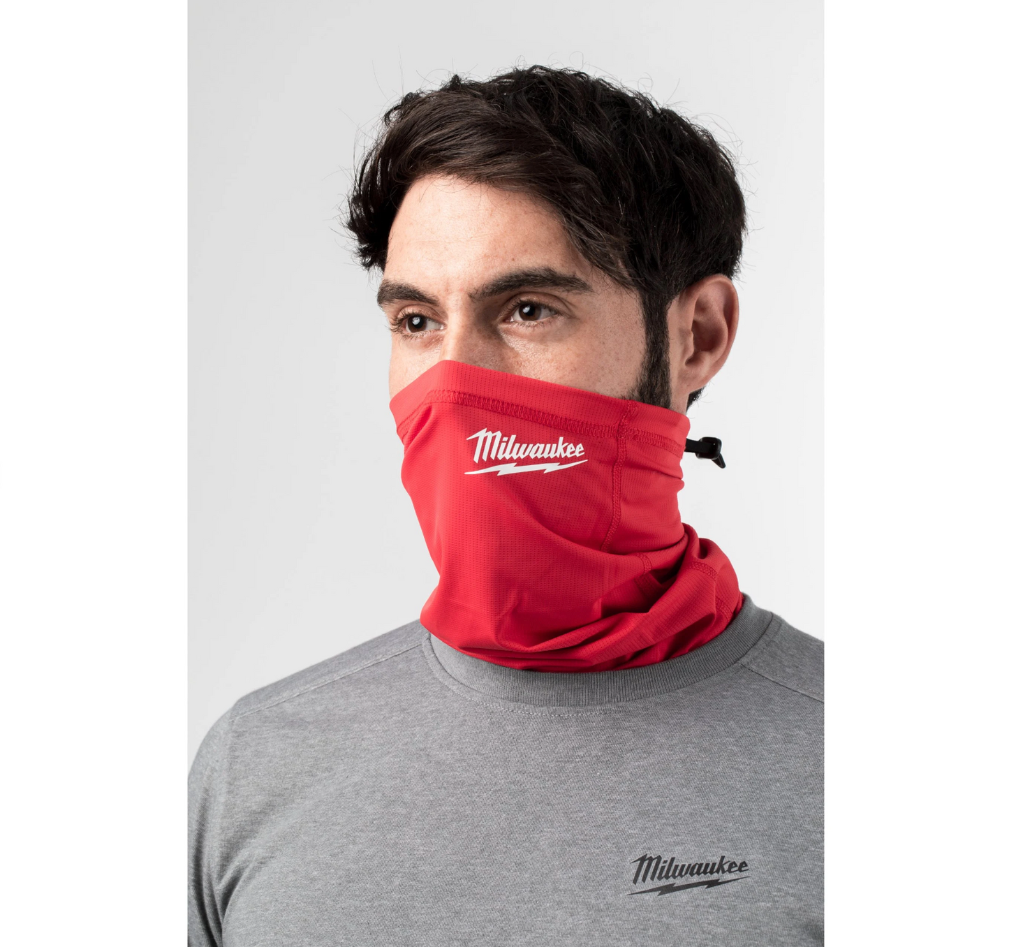 Braga de cuello y cubre boca roja Milwaukee NGFMP RD