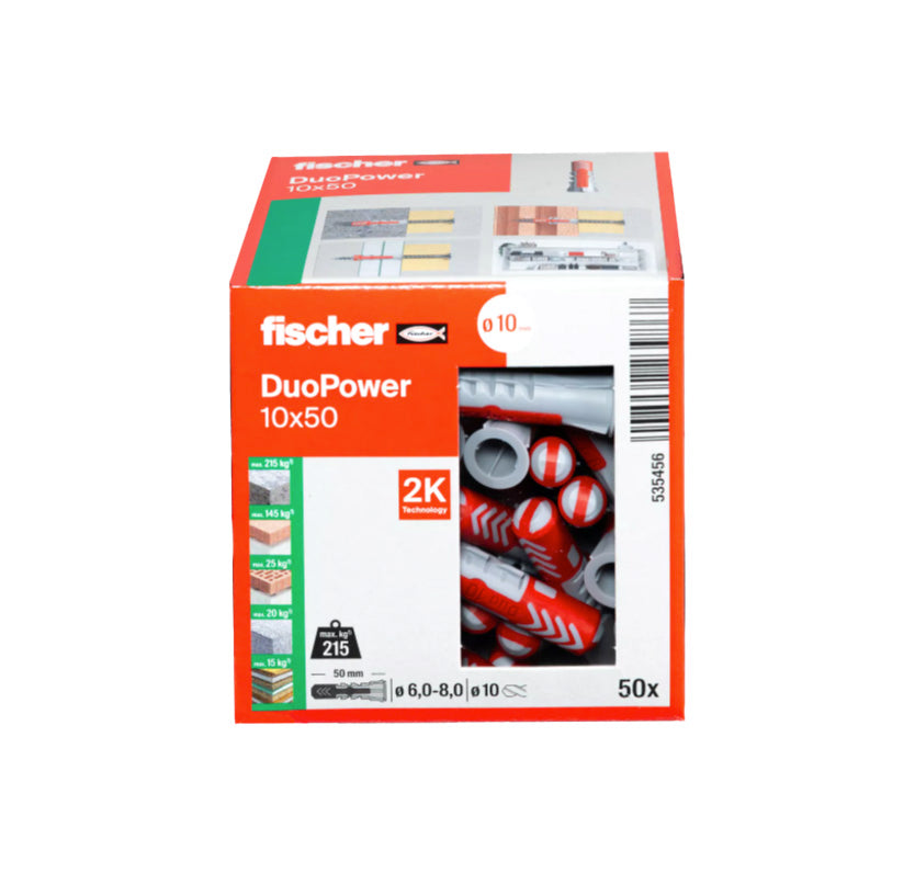 Fischer DuoPower 6-12 mm Queue Box