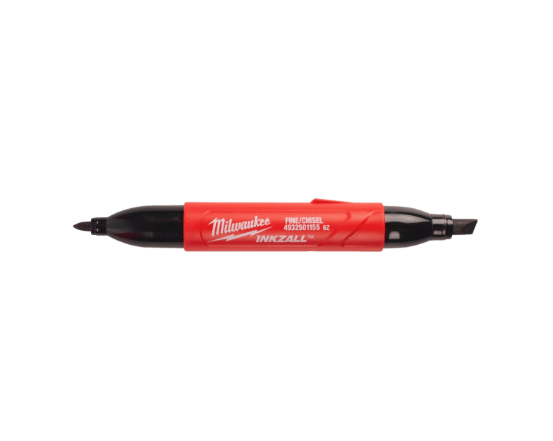 Inkzall Schwarz – Doppelseitiger Marker mit feiner gemeißelter Spitze von Milwaukee