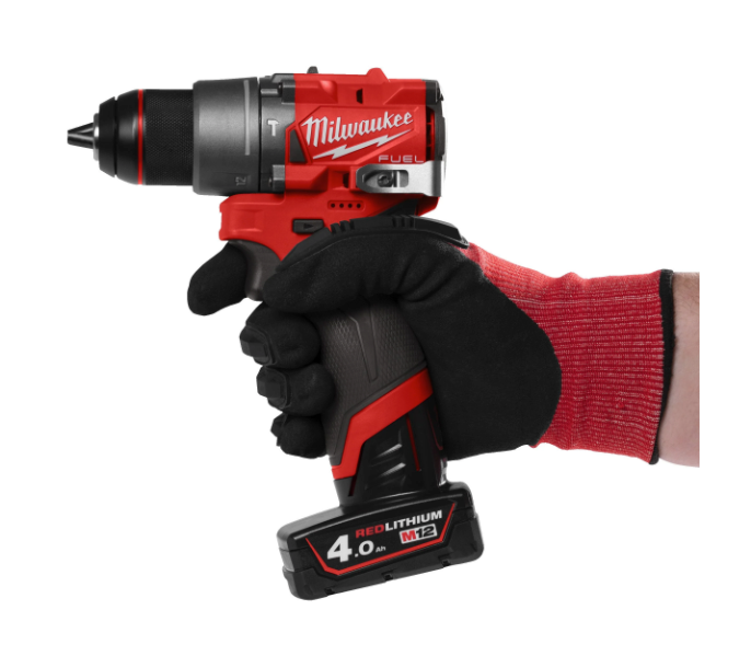 Milwaukee M12 FPP2A2-402X Powerpack: Schlagbohrschrauber + Schlagschrauber + 2 Akkus à 4,0 Ah + Ladegerät + Koffer