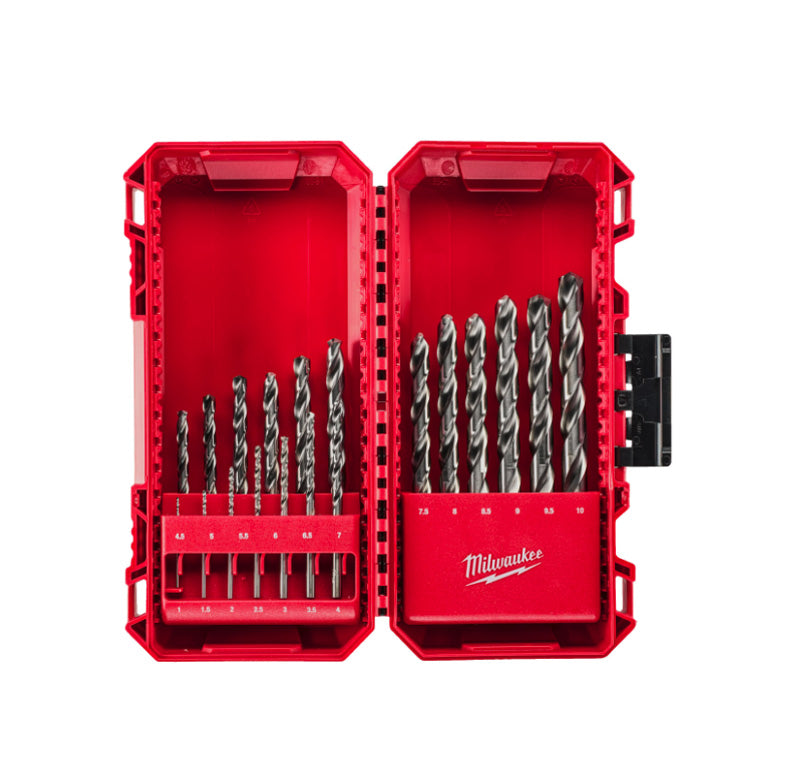 19-teiliges Thunderweb CB HSS-G-Metallbohrer-Set von Milwaukee