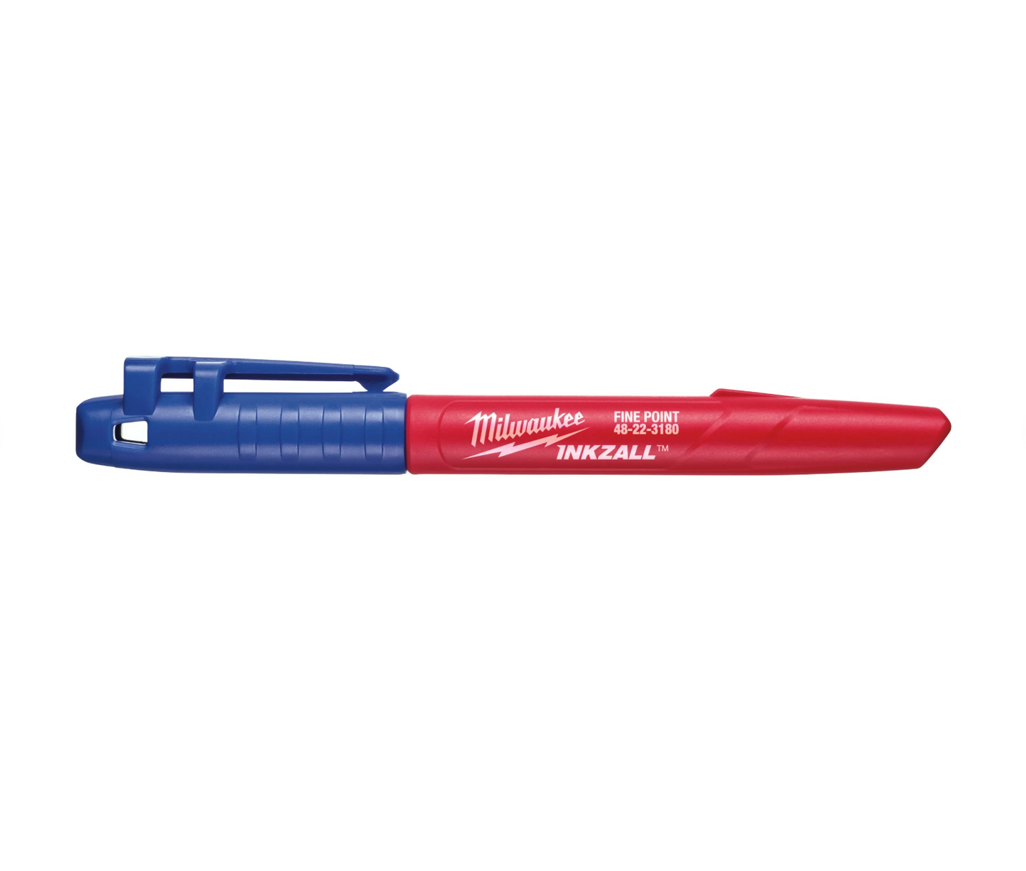 INKZALL Milwaukee Blue Marker mit feiner Spitze