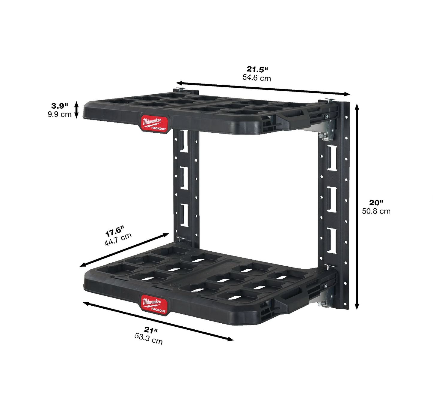 Komplettes PACKOUT-Montagegestellsystem von Milwaukee