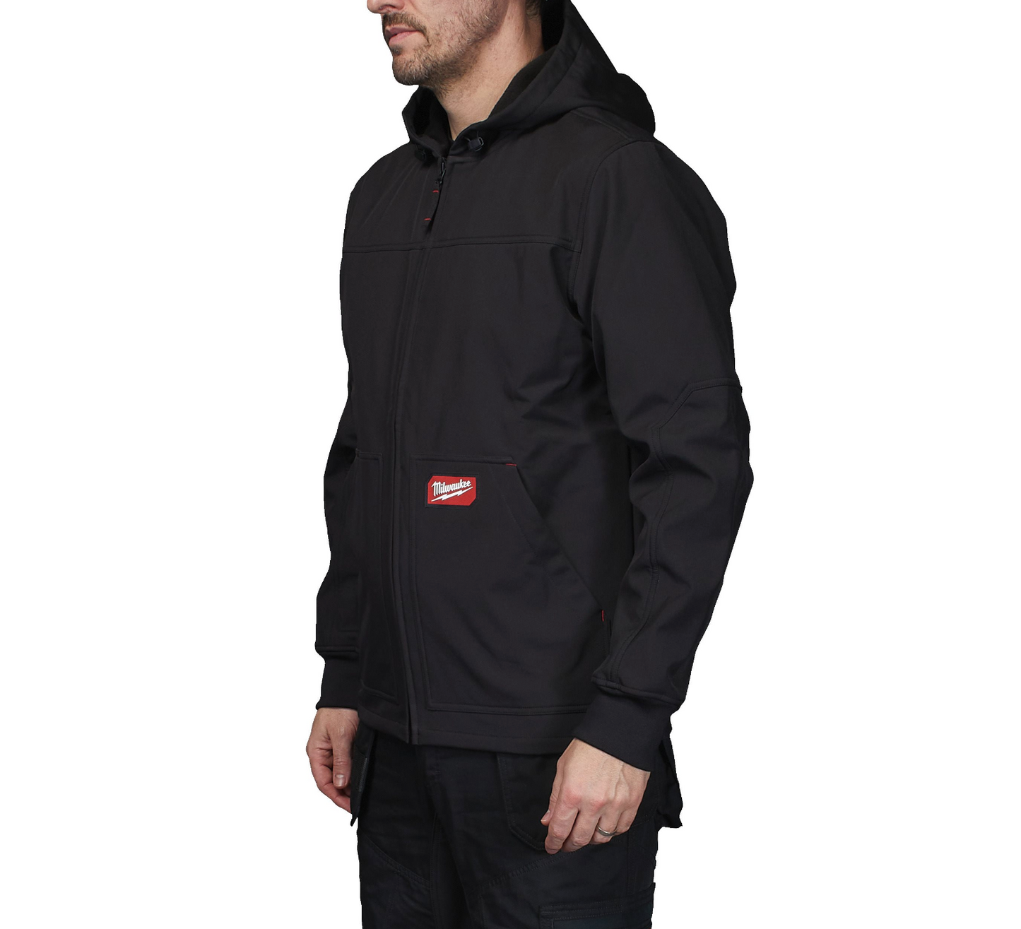 Chaqueta con capucha FREEFLEX Softshell Negra Milwaukee SJ BL