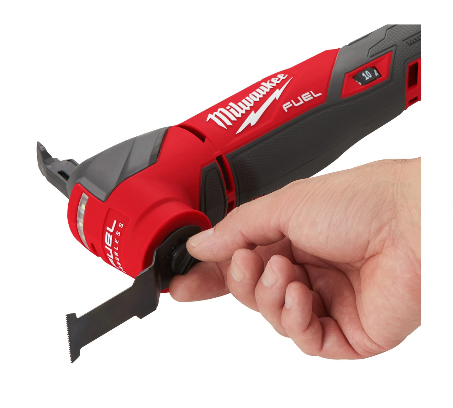 Multiherramienta M18 Fuel con 2bat 5Ah + Cargador + Maletín Milwaukee M18 FMT-502X