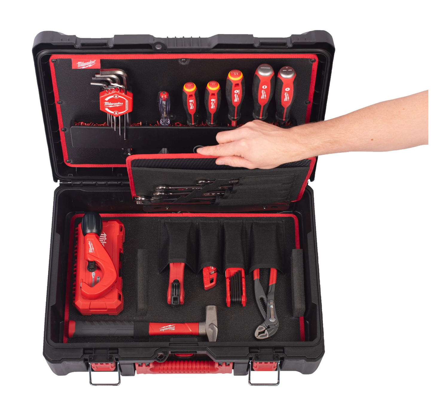 PACKOUT Klempnerset 74-teilig für Klempnerarbeiten Milwaukee