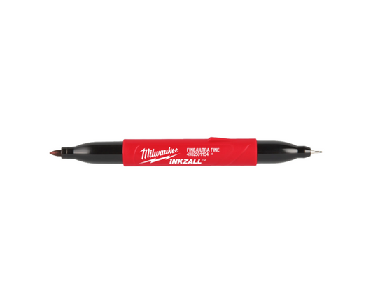 Inkzall Schwarz Milwaukee – Marker mit doppelter Spitze fein und ultrafein
