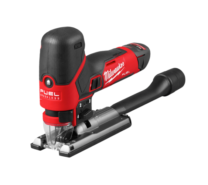 Milwaukee M12 FJS-422X kompakte Akku-Stichsäge M12 FUEL + 2-Ah-Akku + 4-Ah-Akku + Ladegerät + Koffer