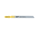 5er-Pack Stichsägeblätter für Arbeitsplatten und Laminat, 75 × 2,5 mm, T 101 BR, Milwaukee