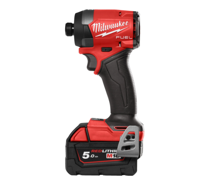 Milwaukee M18 FID3-502X Schlagschrauber M18 Fuel ¼″ Sechskant + 2 Akkus 5 Ah + Ladegerät + Koffer