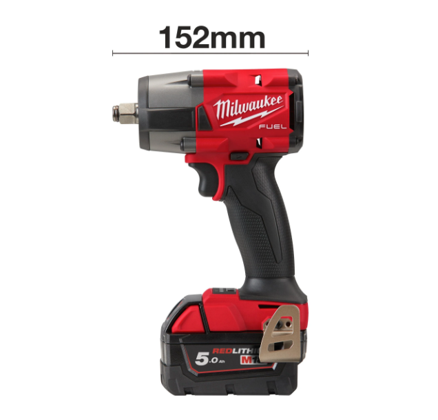 Schlagschrauber mit mittlerem Drehmoment M18 FUEL 1/2" Mit Reibring Milwaukee M18 FMTIW2F12-502X