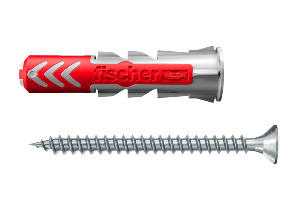 Fischer Taco Duopower 6x30 + Tornillo PowerFast II 4,5x40, 200 Stück