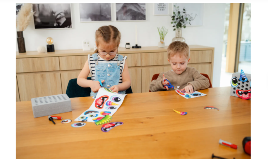Fischer for Kids Bausatz zum Bauen und Schrauben für Kinder ab 3 Jahren Builder-Box 579435