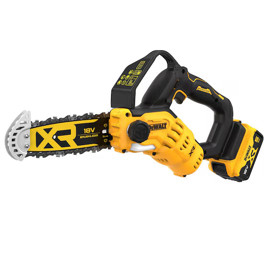 XR 18-V-Säge 20 cm + 5-Ah-Akku + Dewalt-Ladegerät DCMPS520P1