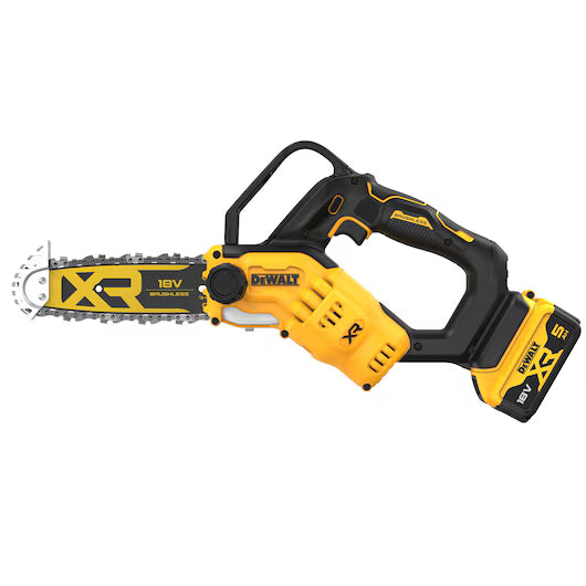 XR 18-V-Säge 20 cm + 5-Ah-Akku + Dewalt-Ladegerät DCMPS520P1