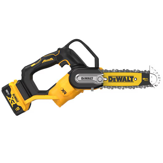 XR 18-V-Säge 20 cm + 5-Ah-Akku + Dewalt-Ladegerät DCMPS520P1