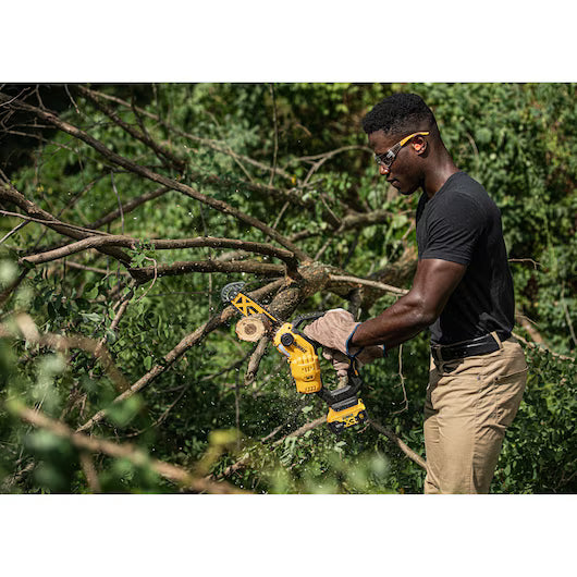 XR 18-V-Säge 20 cm + 5-Ah-Akku + Dewalt-Ladegerät DCMPS520P1